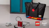 Herschel Heritage Tote - Abstract Bricks