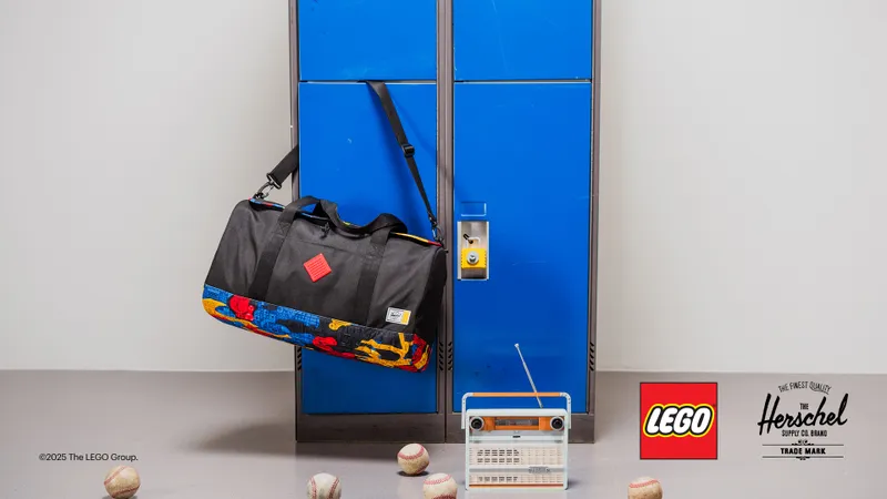 Herschel Heritage Duffle - Abstract Bricks