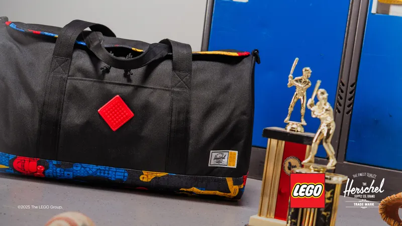 Herschel Heritage Duffle - Abstract Bricks