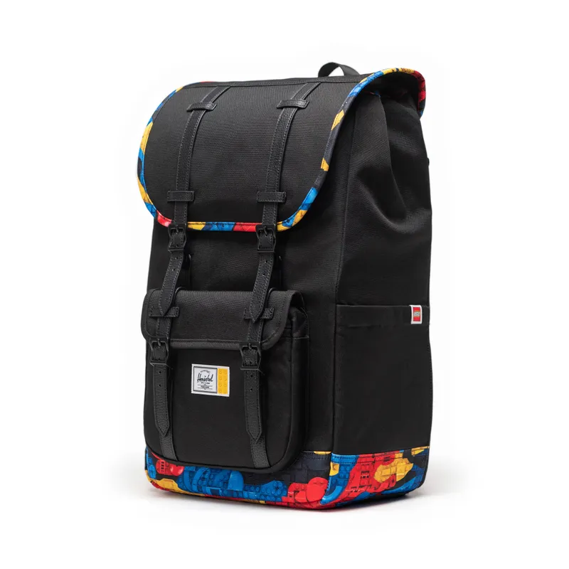 Herschel Little America Backpack - Abstract Bricks