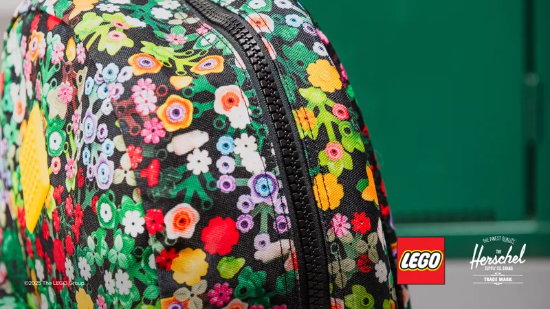 Herschel Heritage Youth Backpack - Scavenger Hunt Meadow
