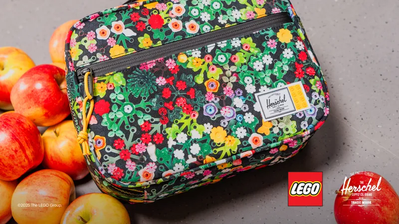 Pop Quiz Lunch Box Little Herschel - Scavenger Hunt Meadow Pop Quiz Lunch Box Little Herschel - Scavenger Hunt Meadow