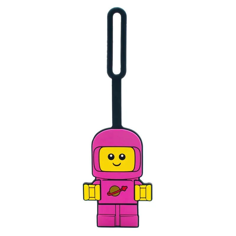 Space Baby Pink Bag Tag
