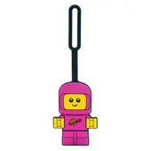 Space Baby Pink Bag Tag