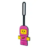 Space Baby Pink Bag Tag