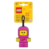 Space Baby Pink Bag Tag