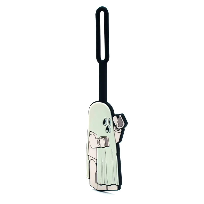Ghost Glow-in-the-Dark Bag Tag