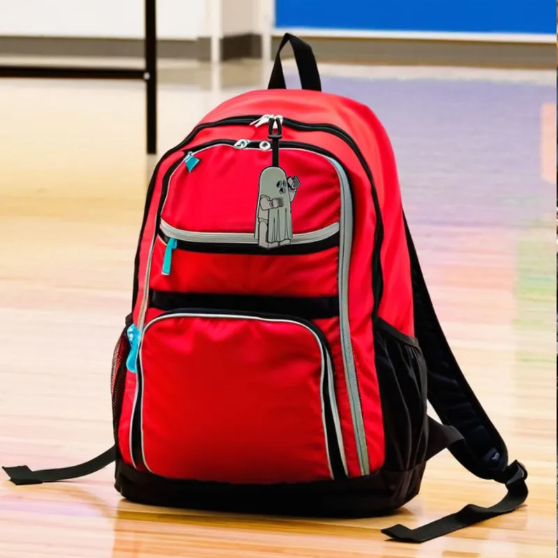 Ghost Glow-in-the-Dark Bag Tag