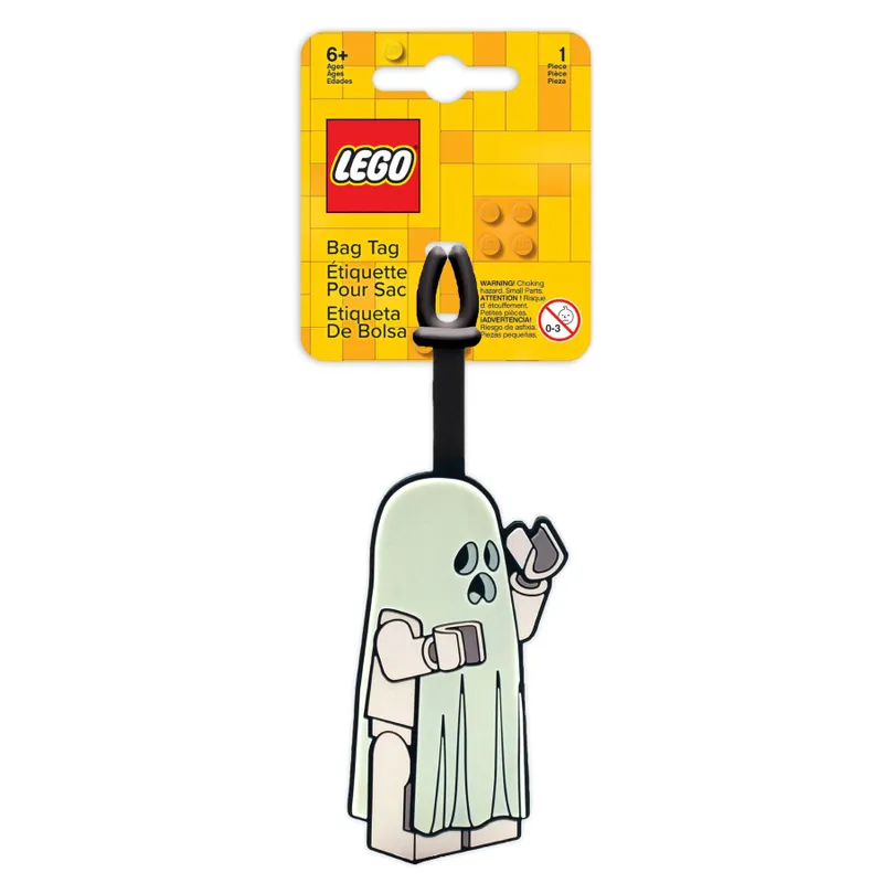 Ghost Glow-in-the-Dark Bag Tag