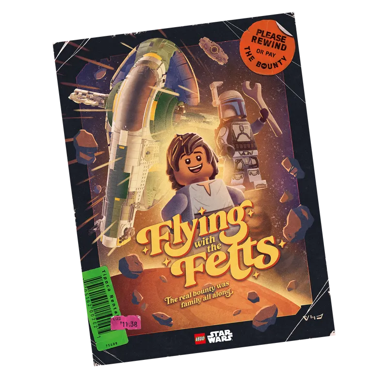 "Flying with the Fetts" by Joe Hogan Poster