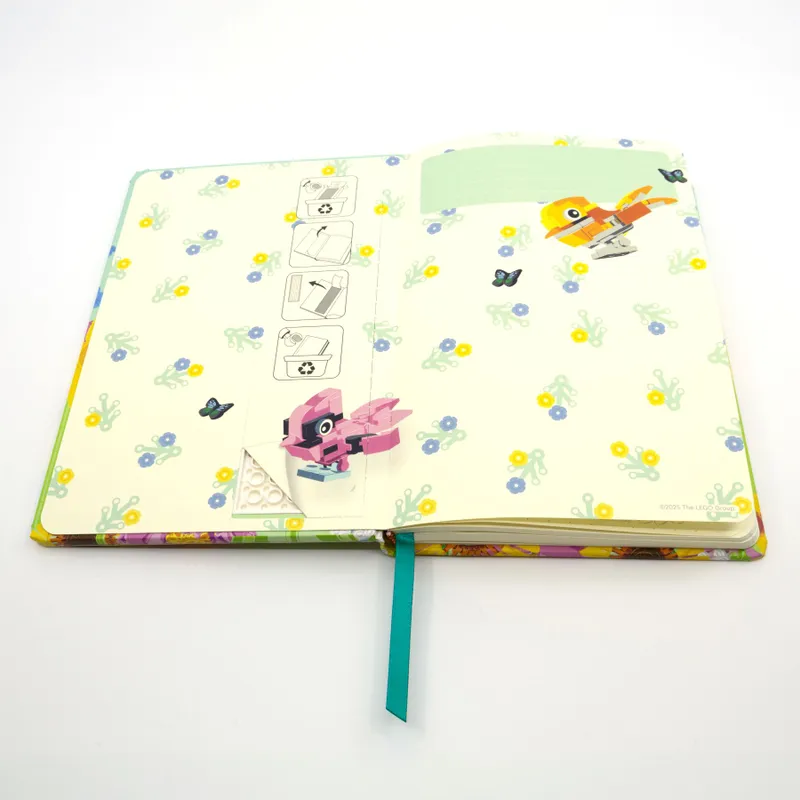 Botanical Notebook and Gel Pen