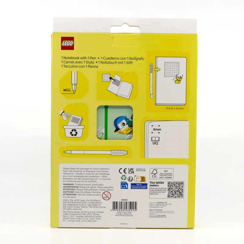 Botanical Notebook and Gel Pen