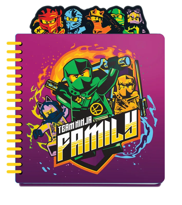 Ninjago Tab Notebook