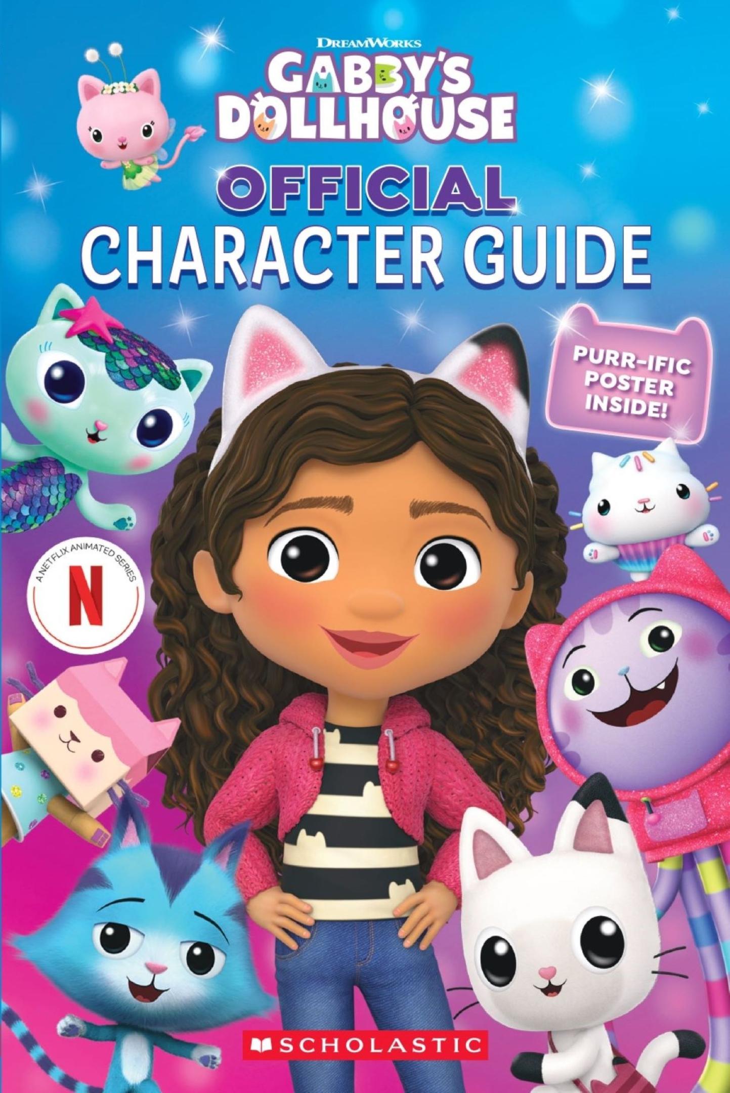 Gabby’s Dollhouse: Official Character Guide with Poster Gabby’s Dollhouse: Official Character Guide with Poster