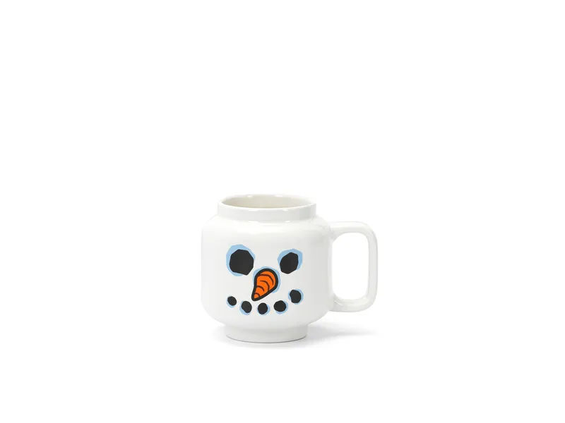 Minifigure Ceramic Mug (Snowman 255ml)