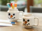 Minifigure Ceramic Mug (Snowman 255ml)