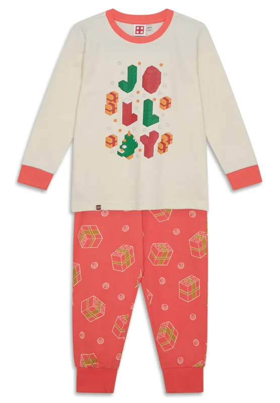 Kids Christmas Pajamas – Off White Kids Christmas Pajamas – Off White
