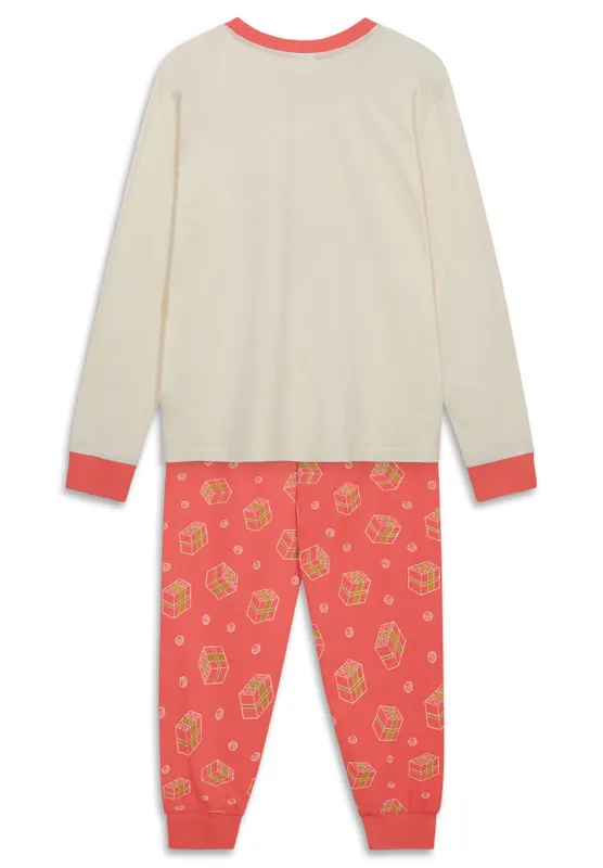 Adults Christmas Pajamas – Off White Adults Christmas Pajamas – Off White