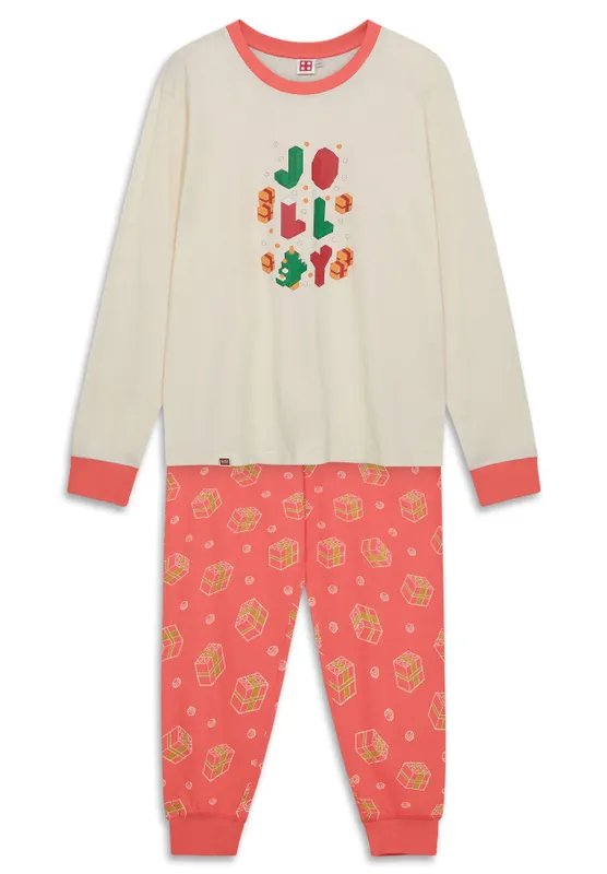 Adults Christmas Pajamas – Off White Adults Christmas Pajamas – Off White
