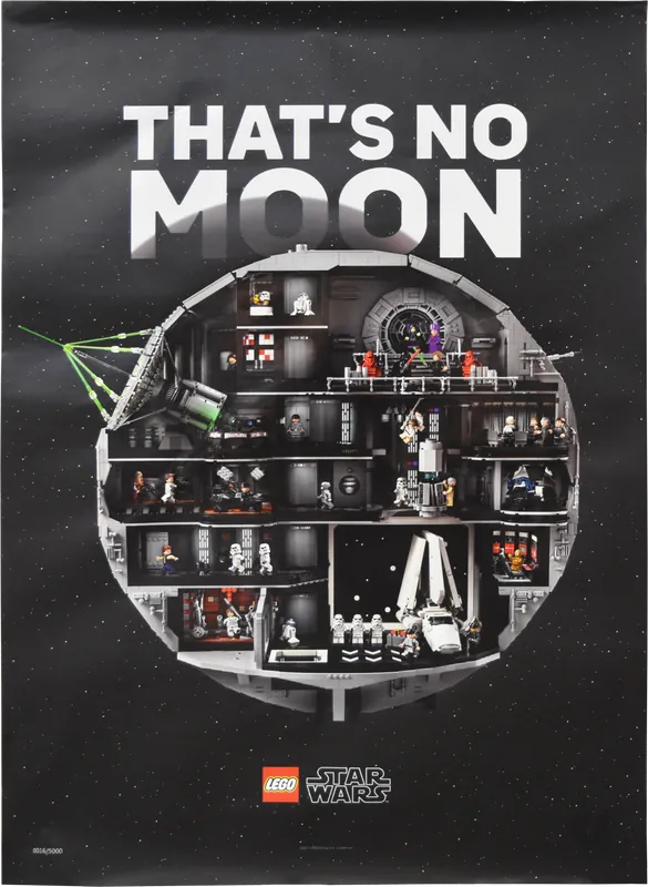 UCS Death Star Poster