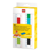 Buildable Ruler with Construction Worker Minifigure
