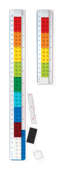 Buildable Ruler with Construction Worker Minifigure