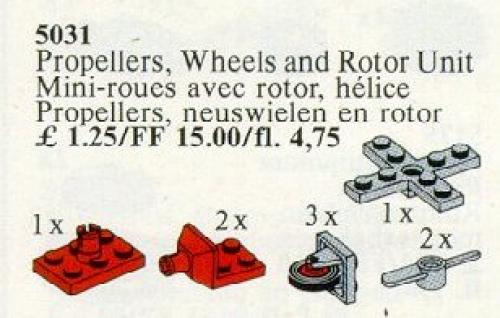 Propellers, Wheels, Rotor Unit