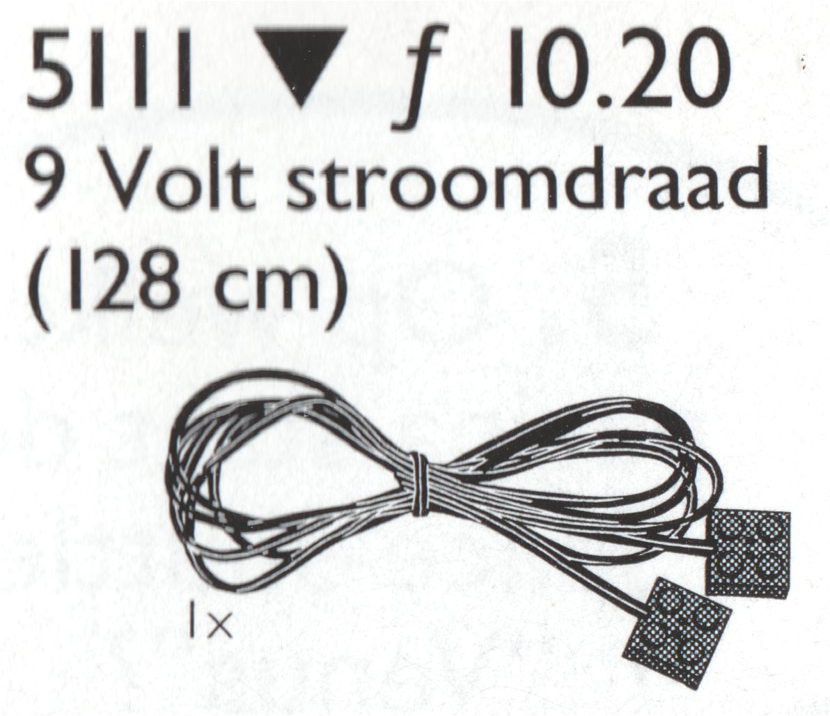 9V Motor Wire, 128cm 9V Motor Wire, 128cm