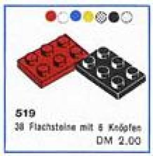 2 x 3 Plates (cardboard box version) 2 x 3 Plates (cardboard box version)