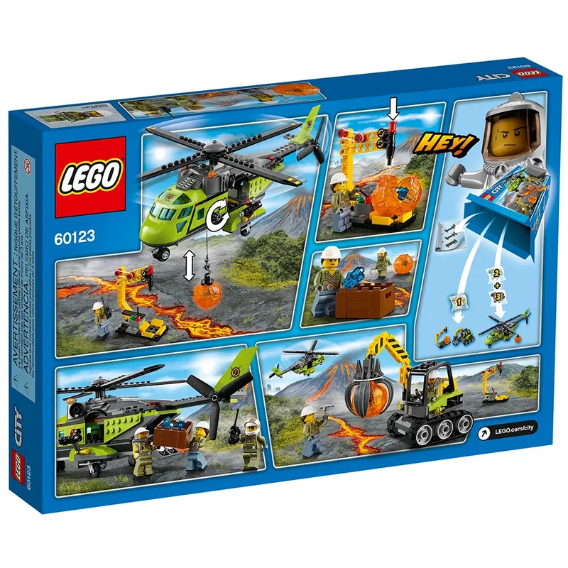 Volcano Supply Helicopter