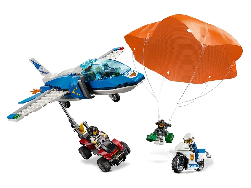 Sky Police Parachute Arrest Sky Police Parachute Arrest