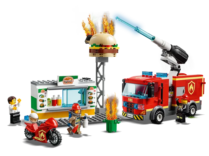 Burger Bar Fire Rescue