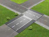 Straight and T-junction