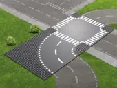 Curve and Crossroad