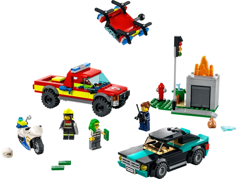 Fire Rescue & Police Chase Fire Rescue & Police Chase