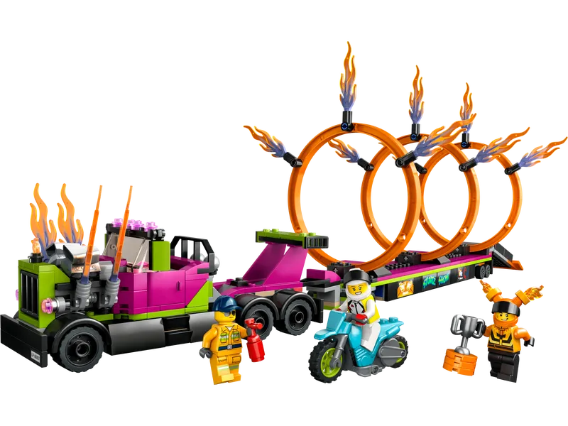 Stunt Truck & Ring of Fire Challenge Stunt Truck & Ring of Fire Challenge