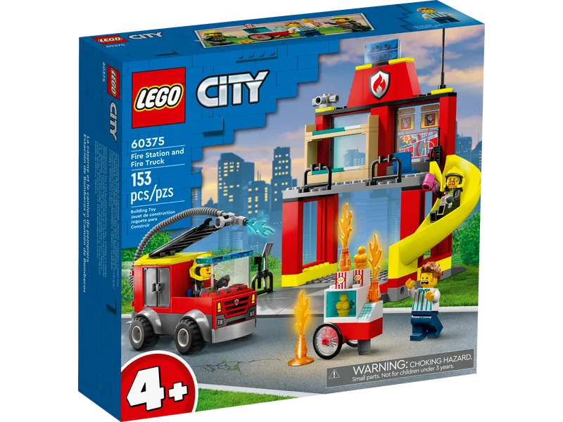 Fire Station and Fire Truck