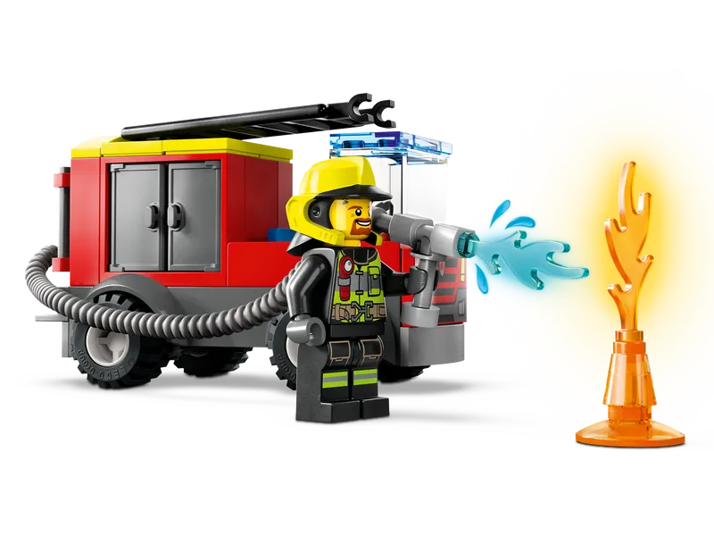 Fire Station and Fire Truck