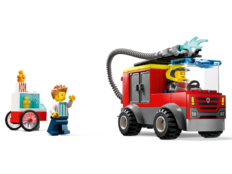Fire Station and Fire Truck