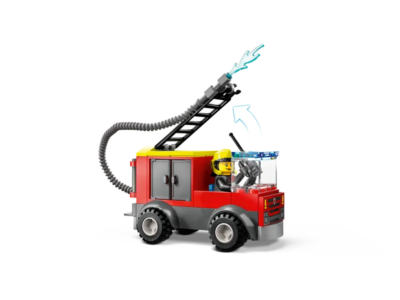 Fire Station and Fire Truck
