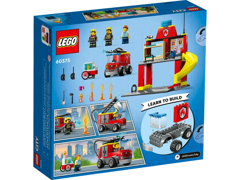 Fire Station and Fire Truck