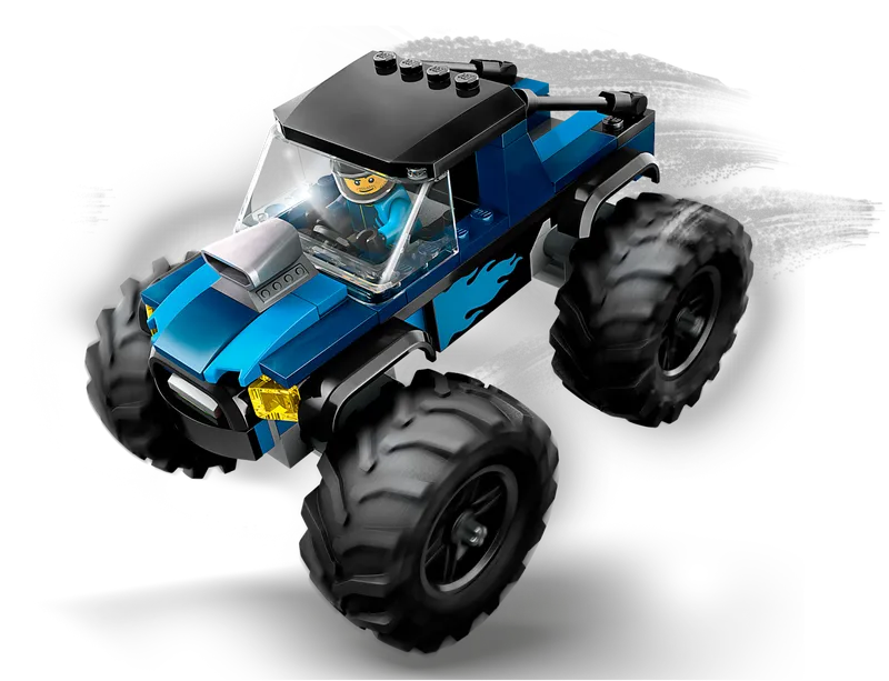 Blue Monster Truck