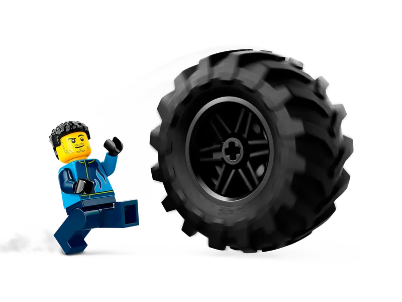 Blue Monster Truck