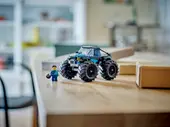 Blue Monster Truck