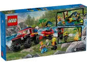 4x4 Fire Engine with Rescue Boat