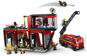 Fire Station with Fire Truck