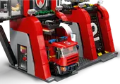 Fire Station with Fire Truck