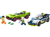 Police Car and Muscle Car Chase