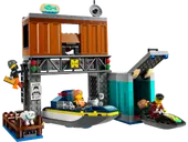 Police Speedboat and Crooks' Hideout