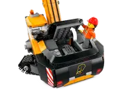 Yellow Construction Excavator